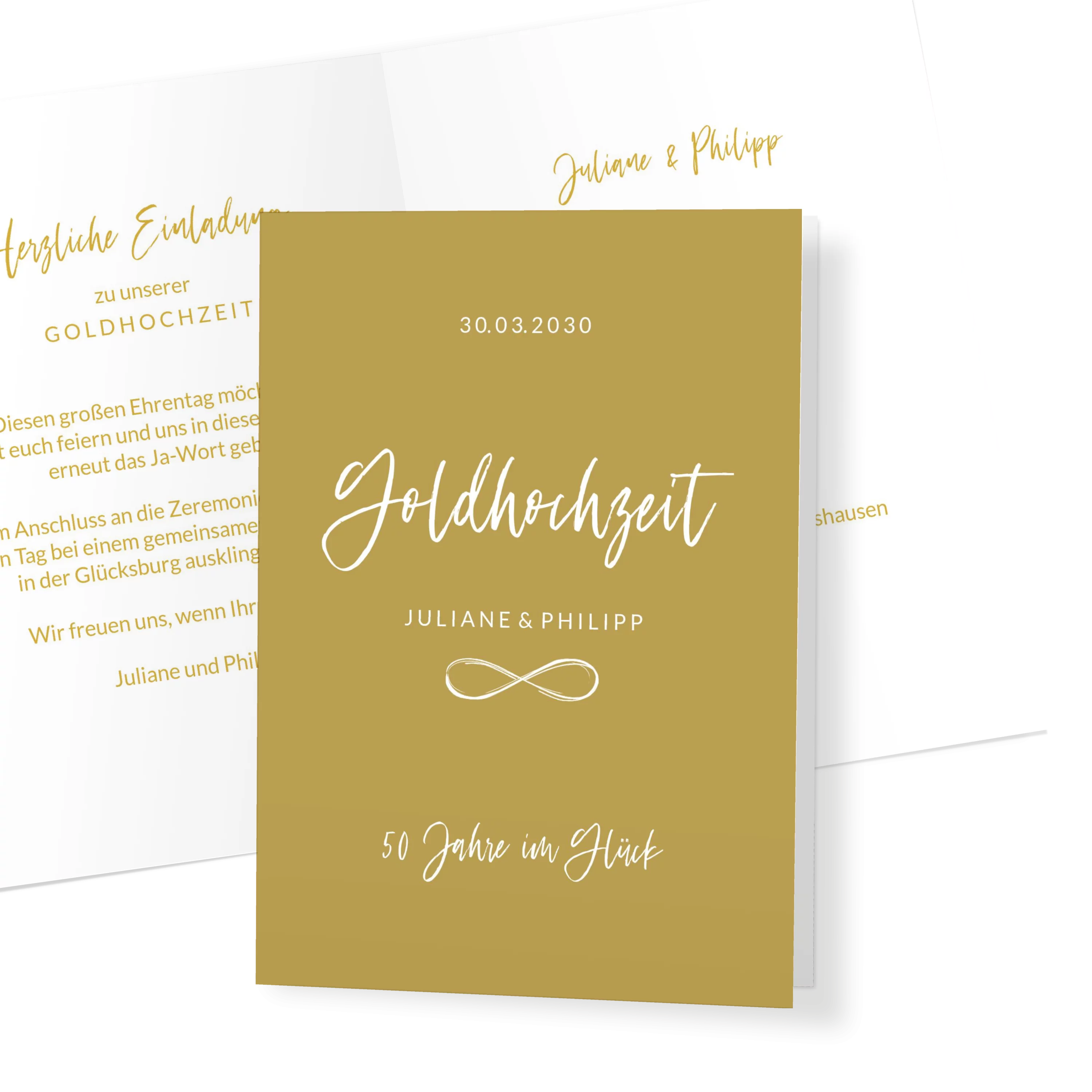 Infinity Goldhochzeit