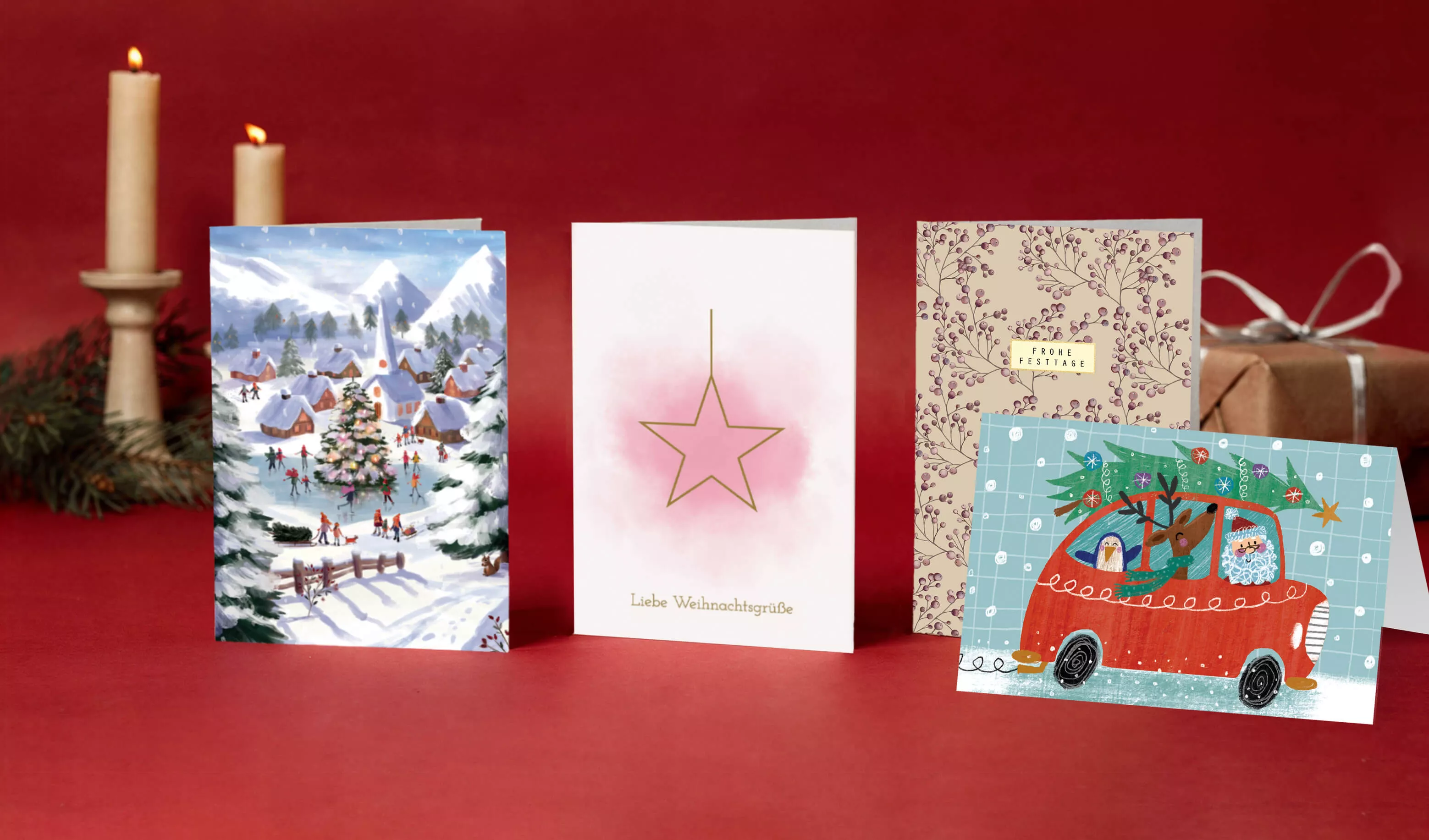 Weihnachtsgrüße von Herzen