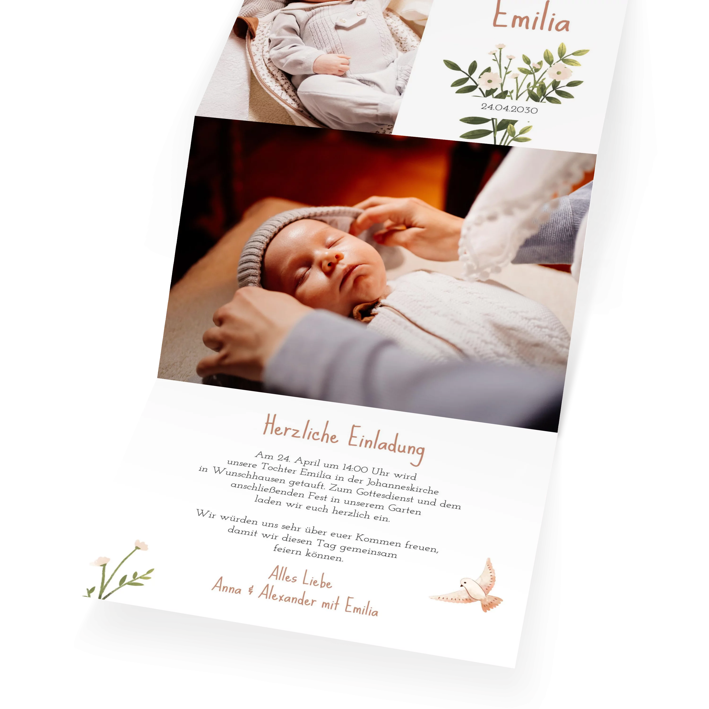 Blütezeit Einladung