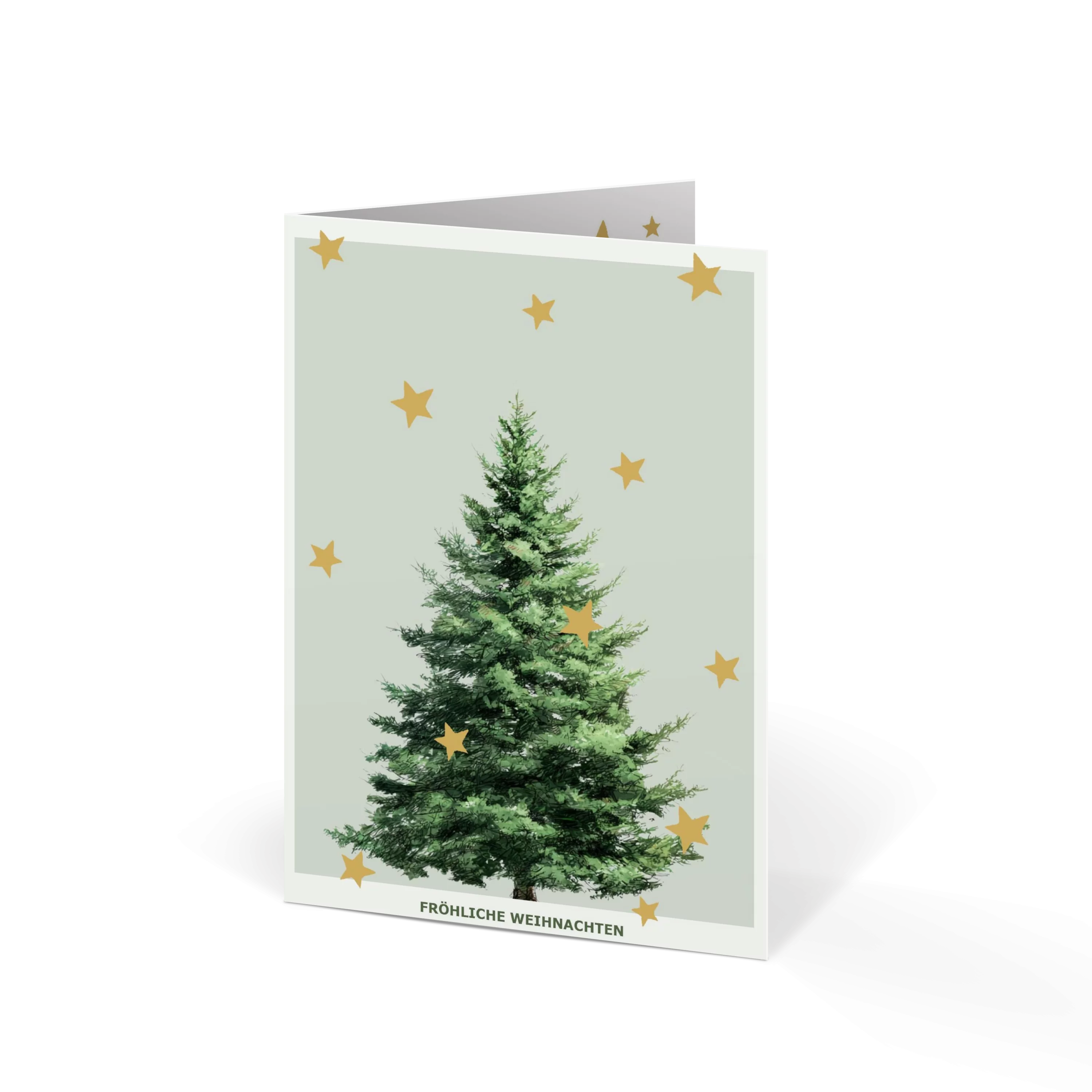 Weihnachtsbaum mit Sternen