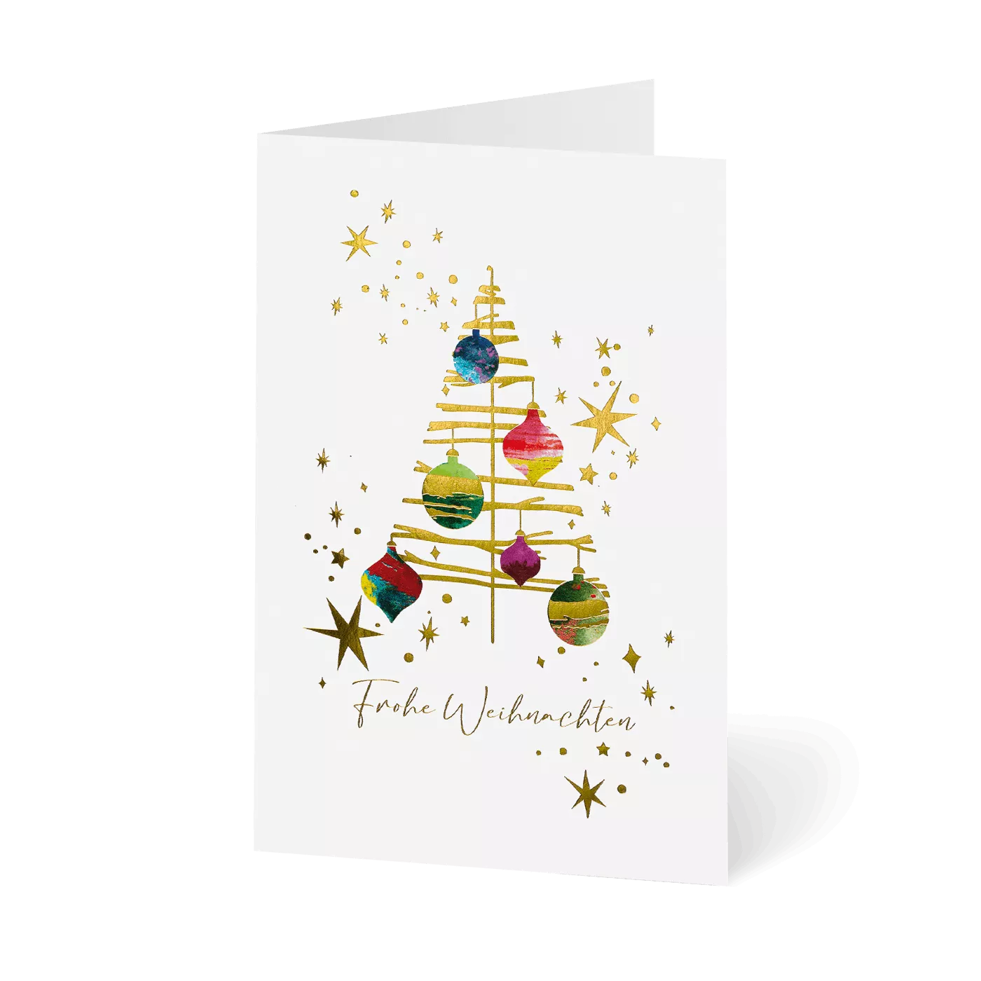 Edle Weihnachtsaquarelle