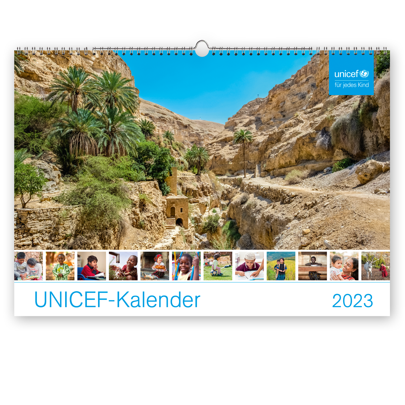 Grußkarte „UNICEF-Kalender 2023“ kaufen im UNICEF Grußkartenshop. Bild 1