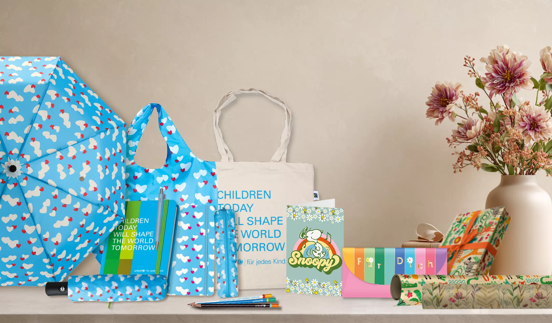 Geschenkartikel von UNICEF
