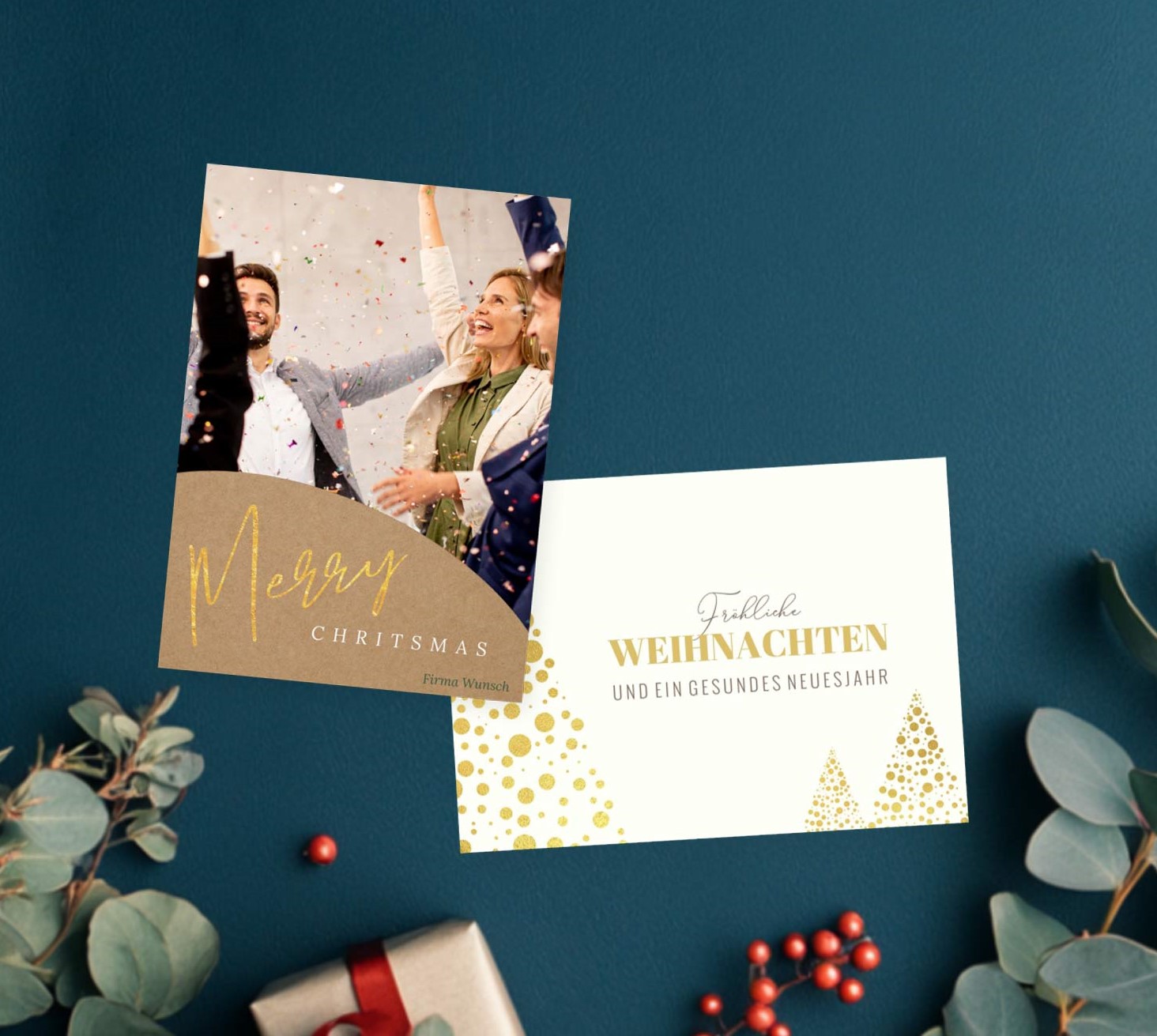 Geschäftliche Weihnachtsgrüße