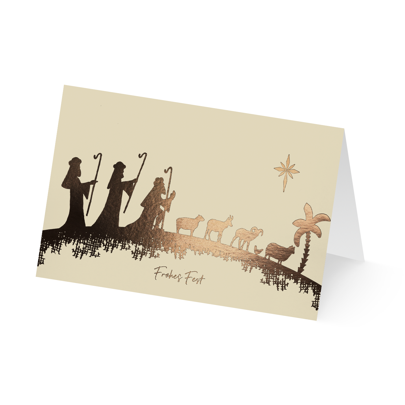 Weihnachtskarte „Stern über Bethlehem“ kaufen im UNICEF Grußkartenshop. Bild 6