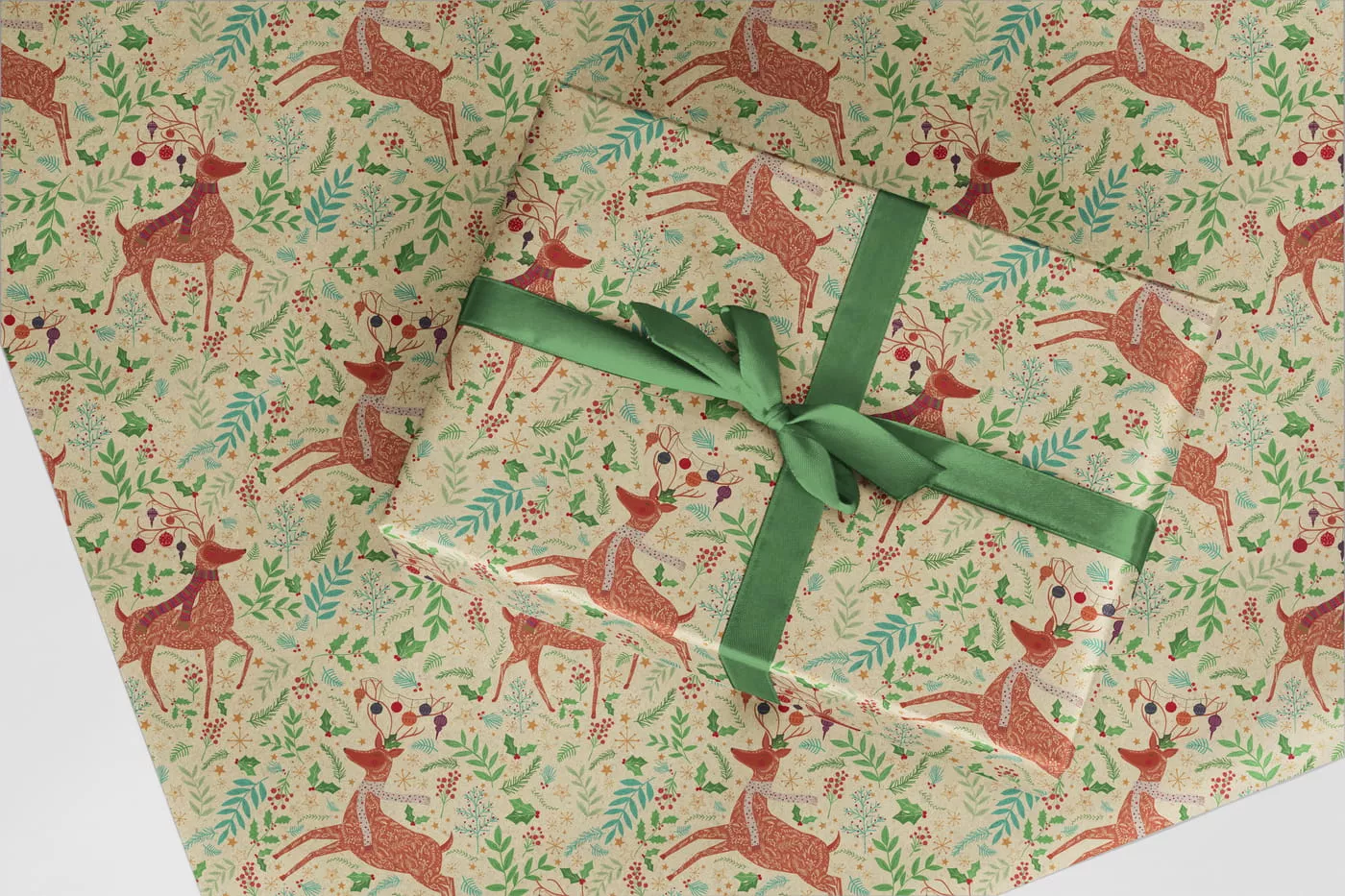 Geschenkpapier Weihnachtszauber