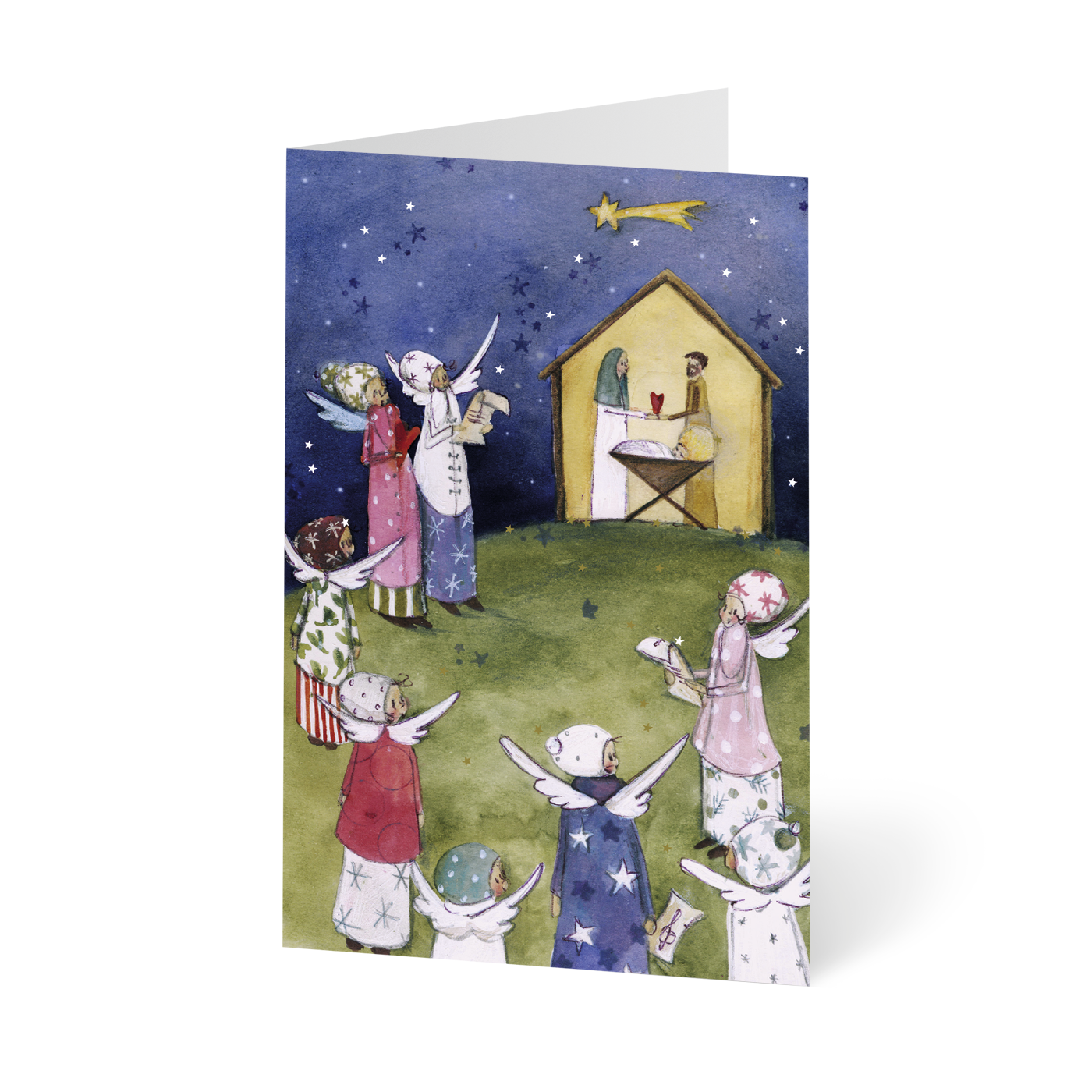 Weihnachtskarte „Weihnachtsgeschichte“ kaufen im UNICEF Grußkartenshop. Bild 2