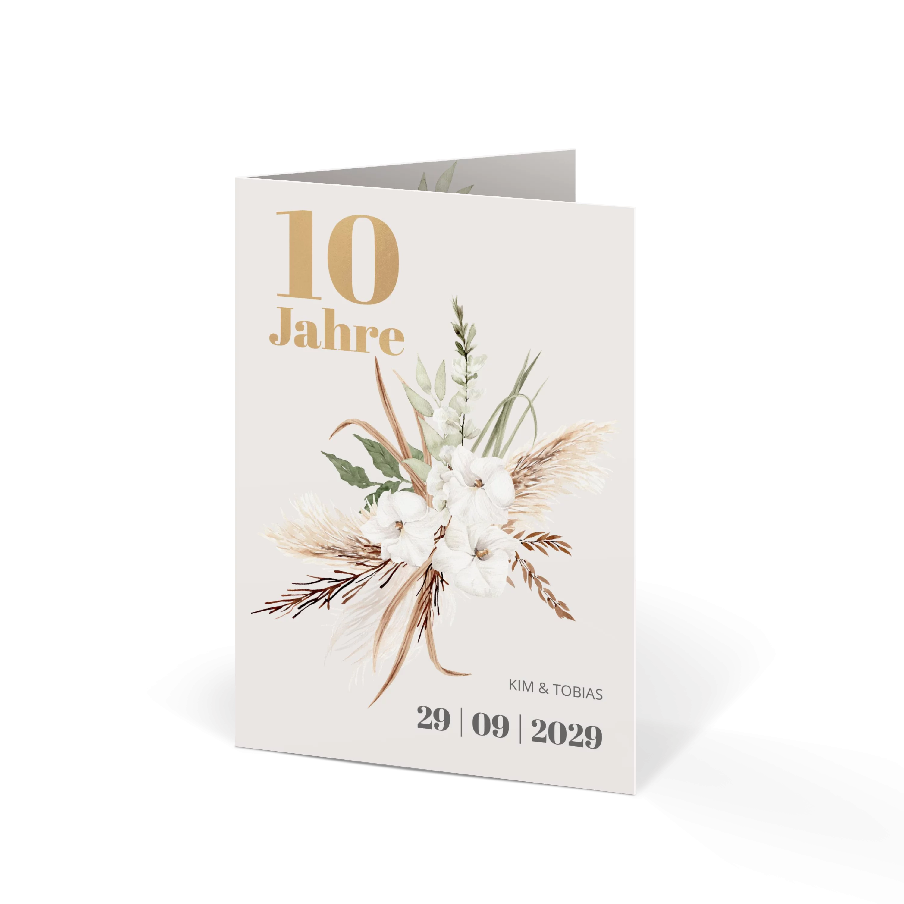 Modern Boho Rosenhochzeit