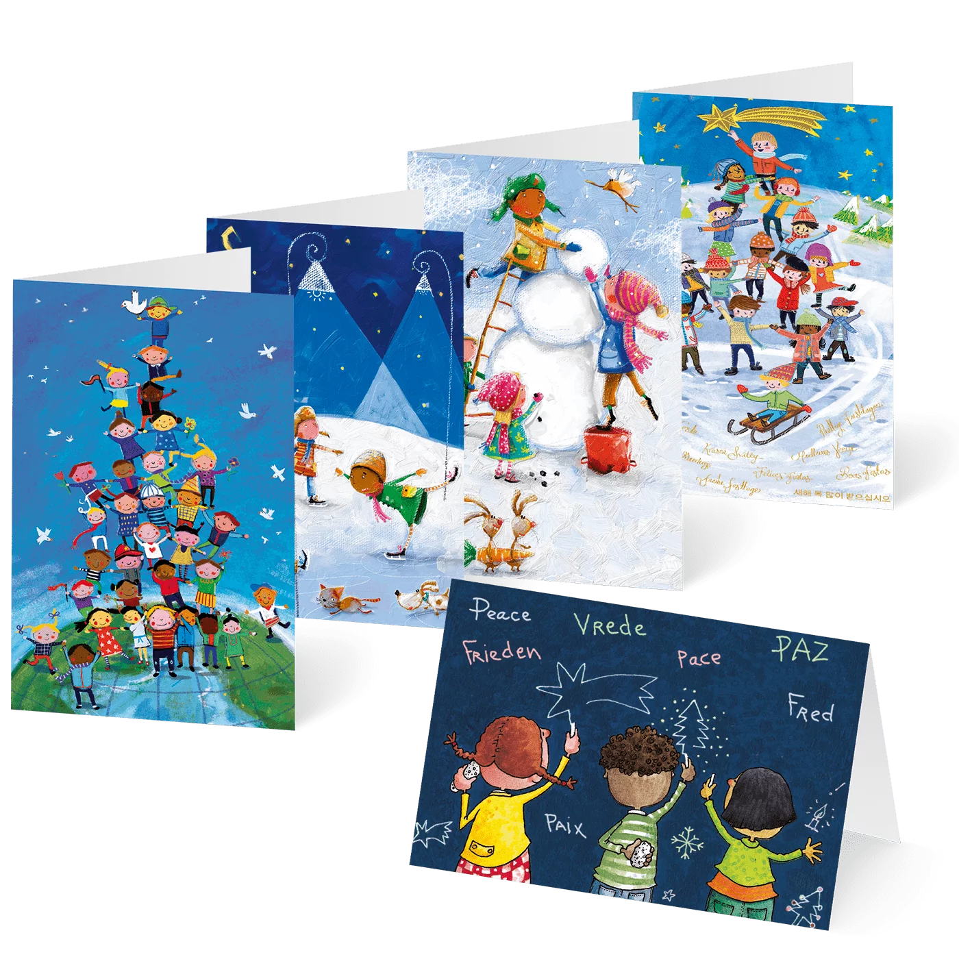 UNICEF Kinder im Winter