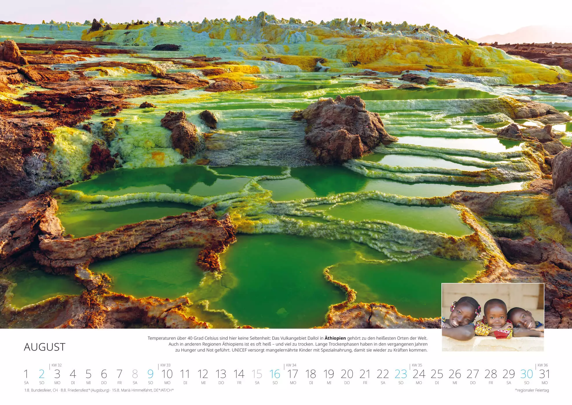 UNICEF-Kalender 2026