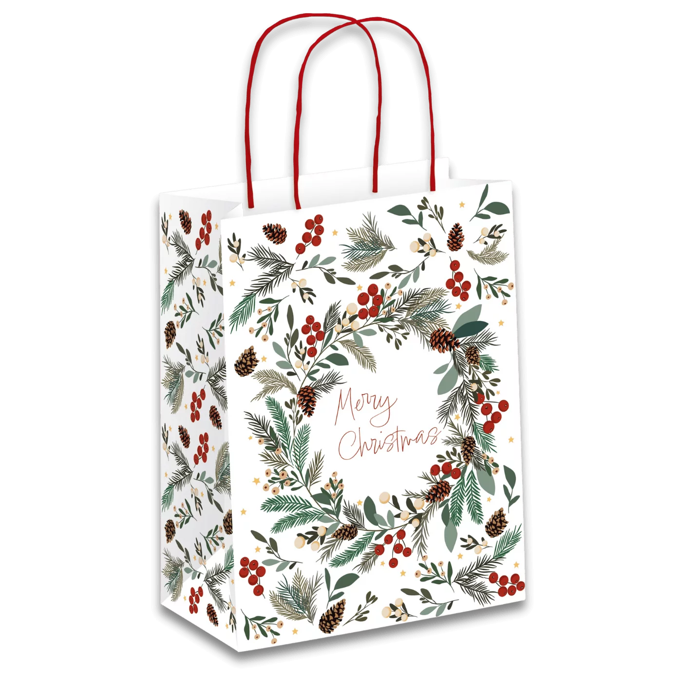 Geschenktaschen Weihnachtsgrün