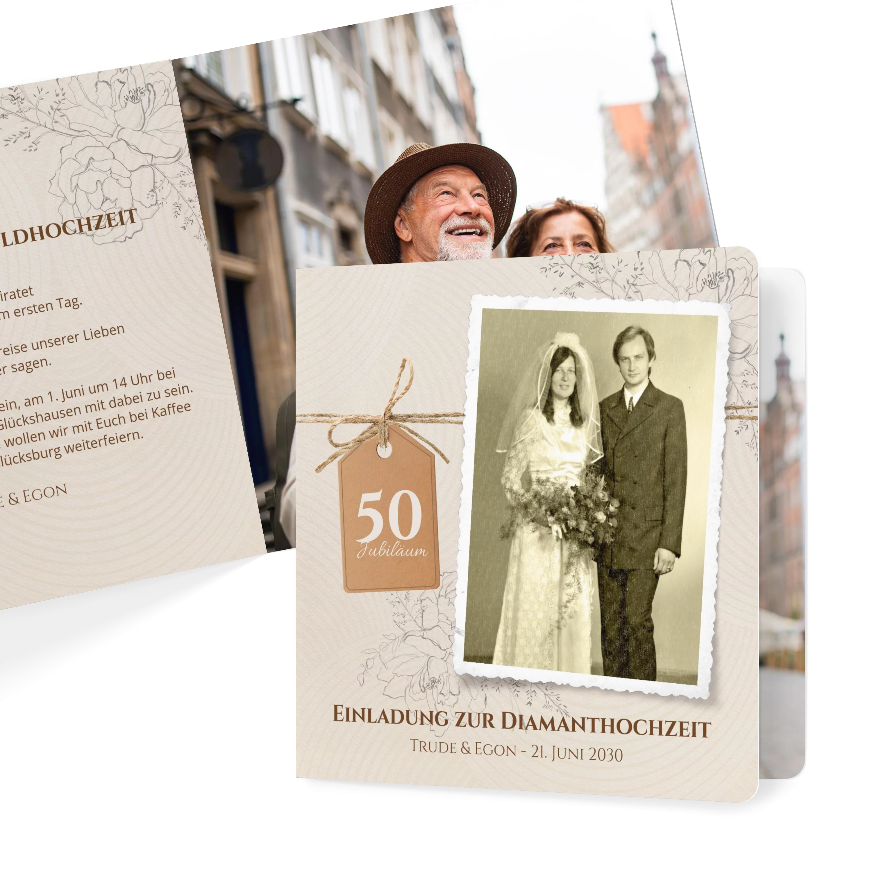 Pures Glück Goldhochzeit
