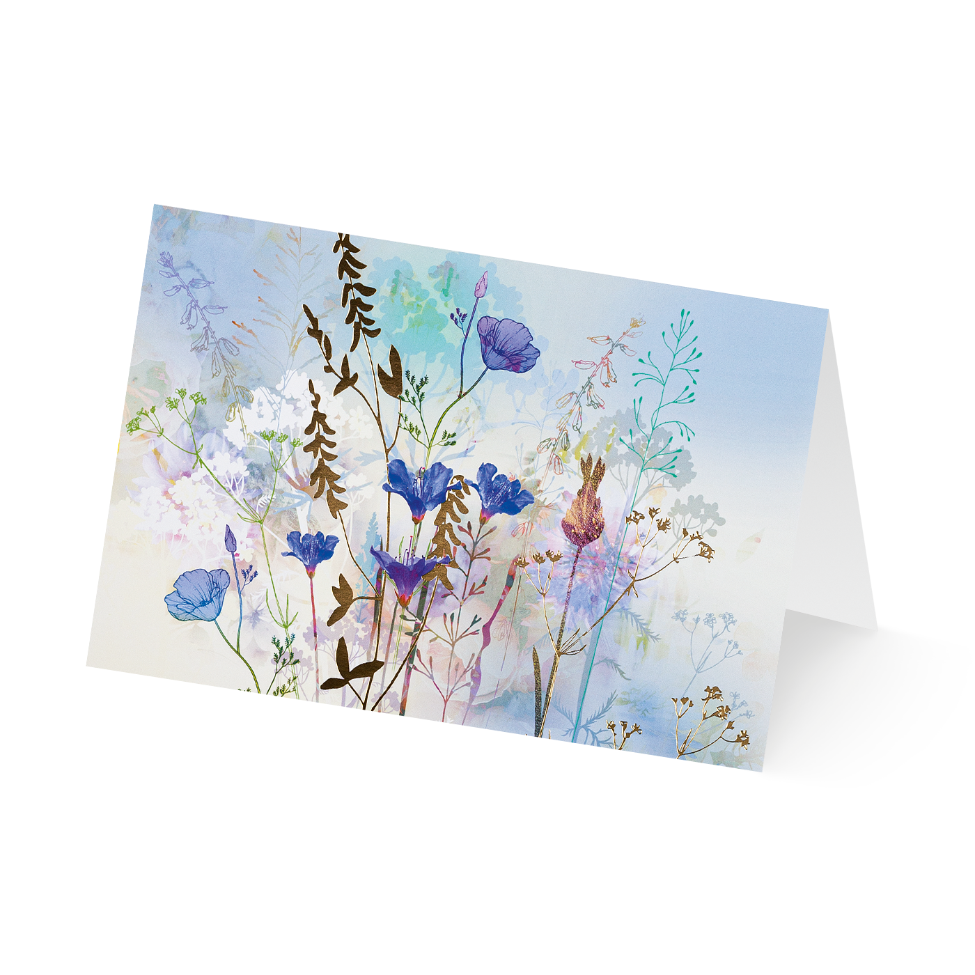 Grußkarte „Filigrane Pastellblumen“ kaufen im UNICEF Grußkartenshop. Bild 6