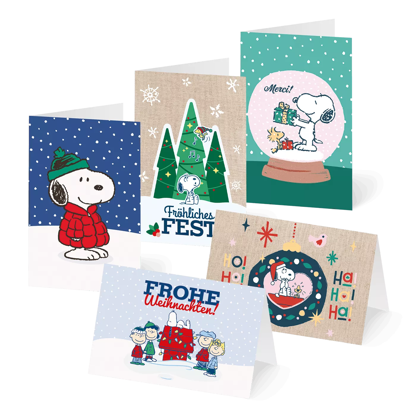 Weihnachtskarten – Peanuts Weihnachten