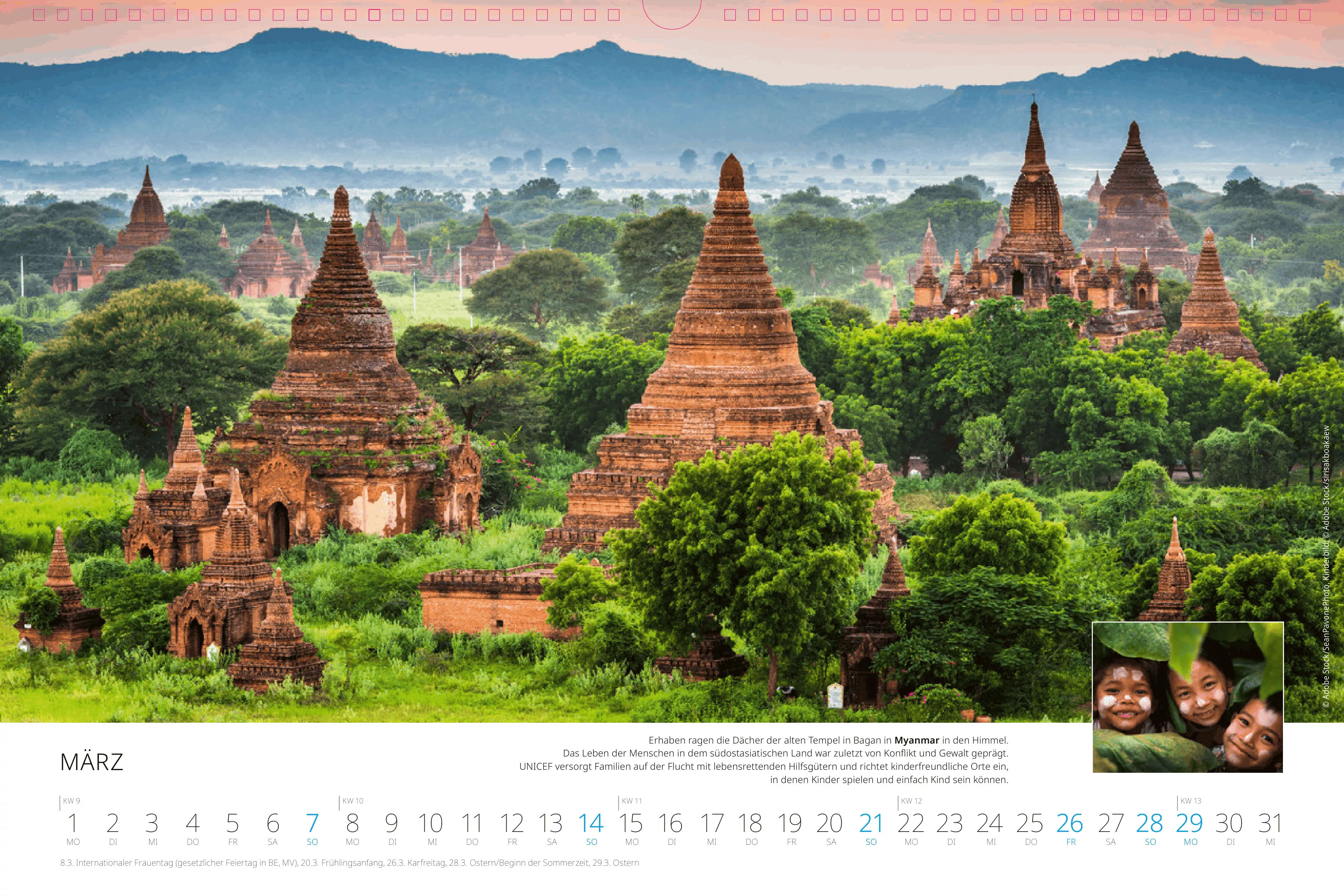 Wandkalender 2027