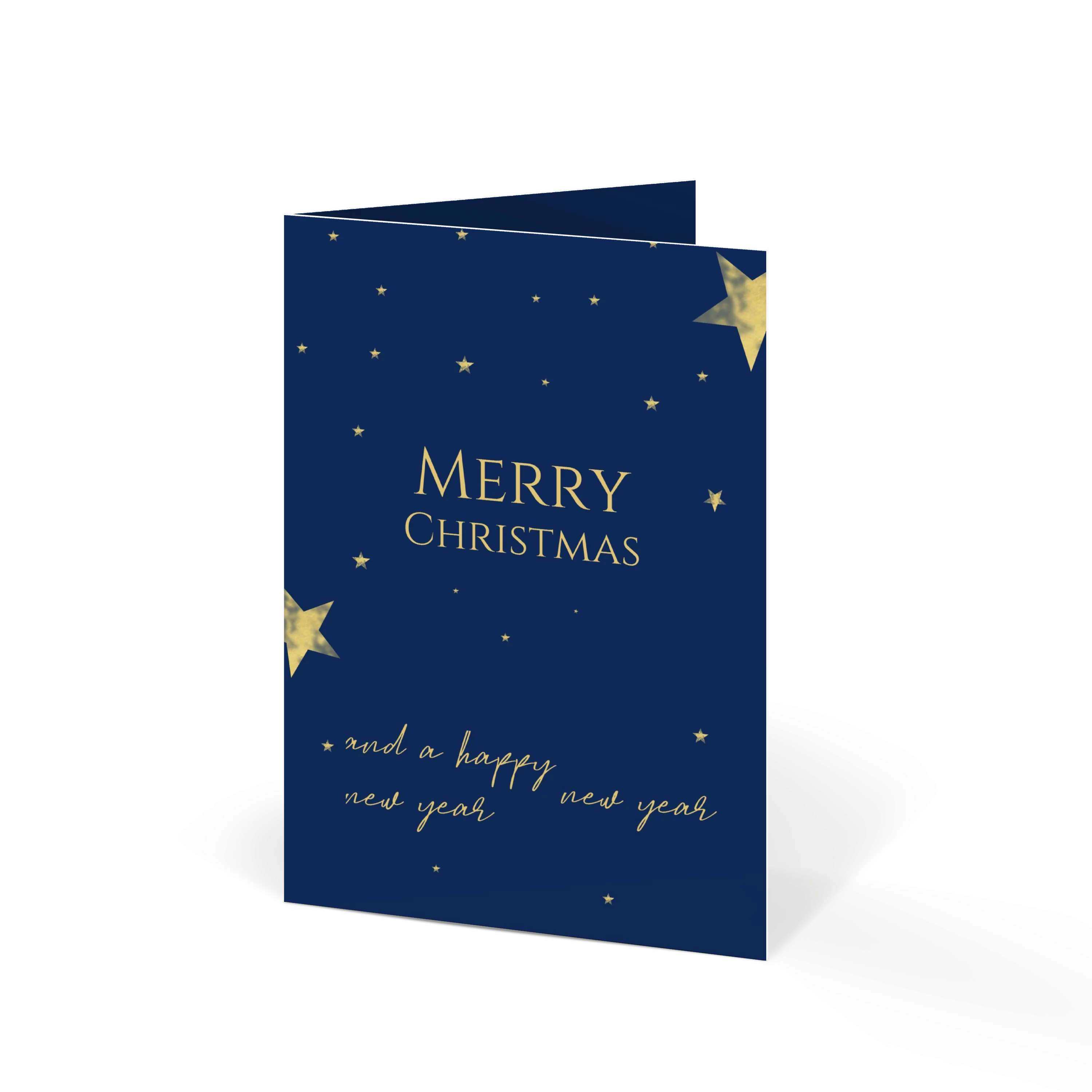 Golden Christmas Stars