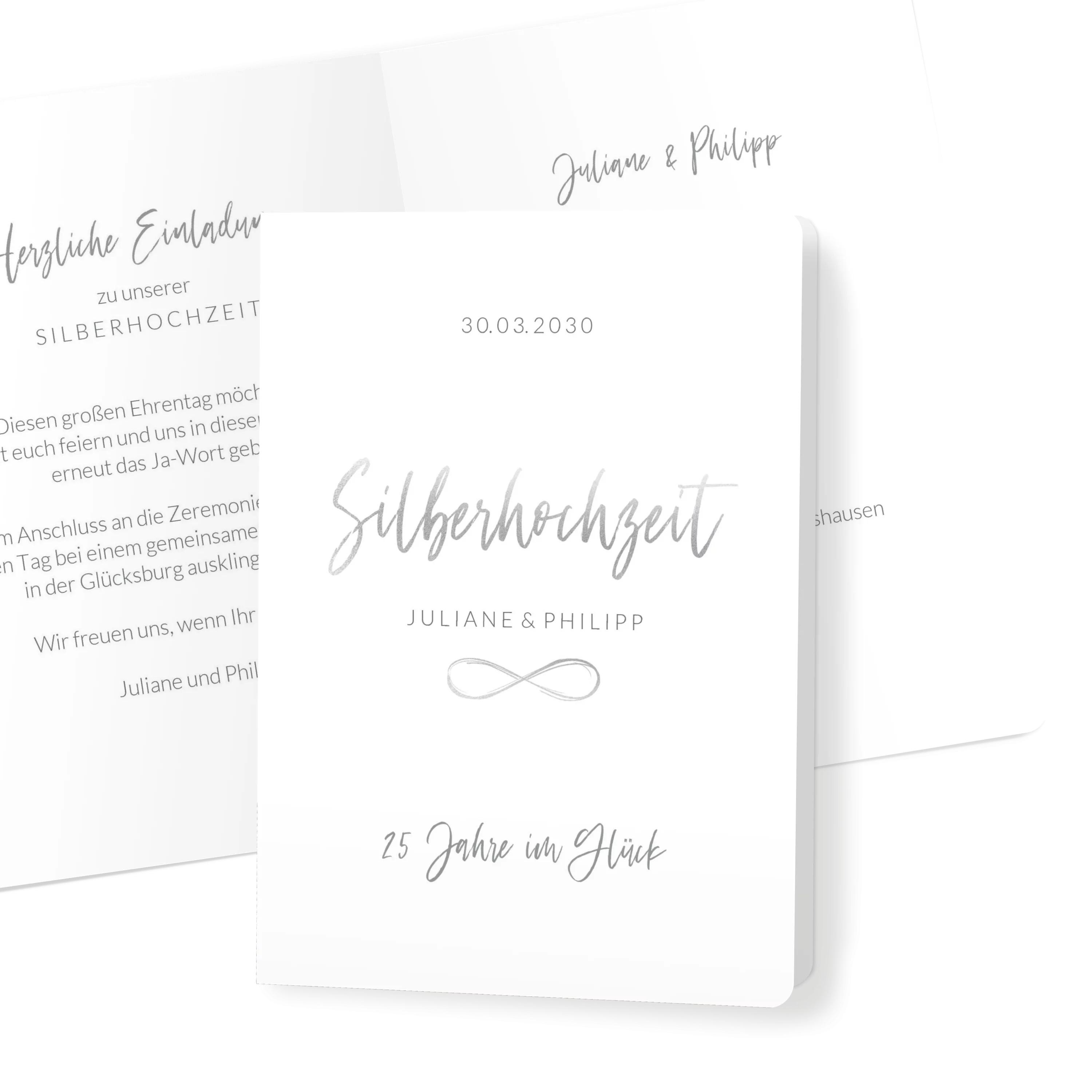 Infinity Silberhochzeit