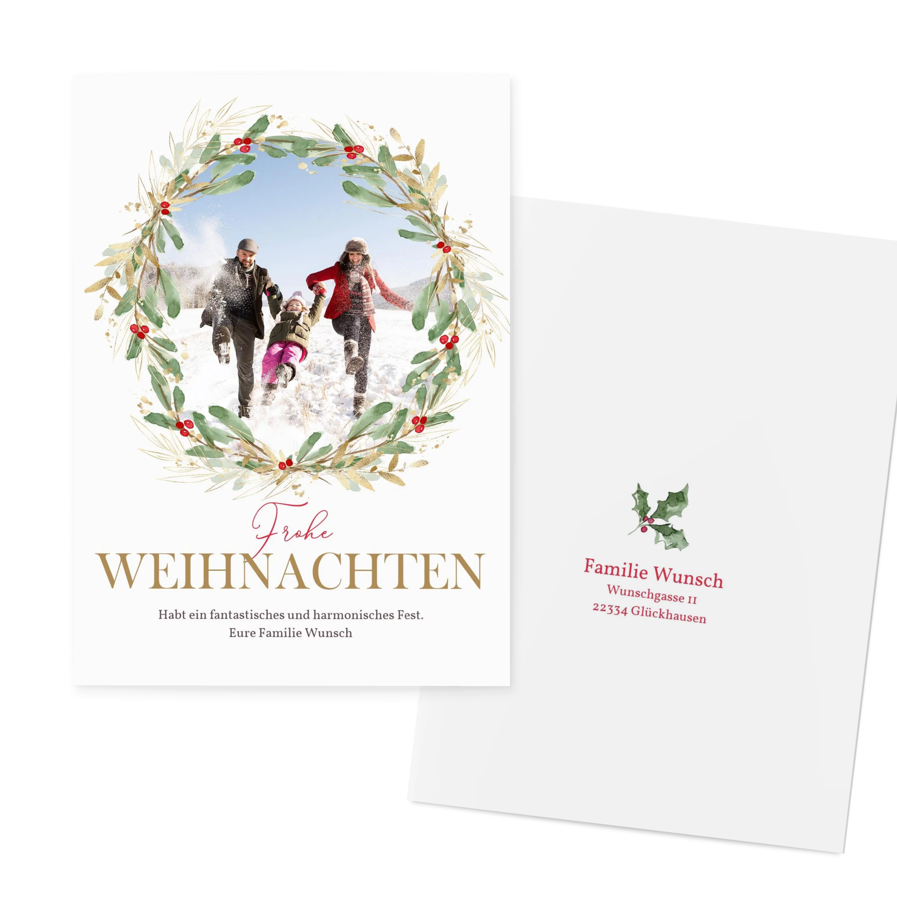 Weihnachtlicher Kranz