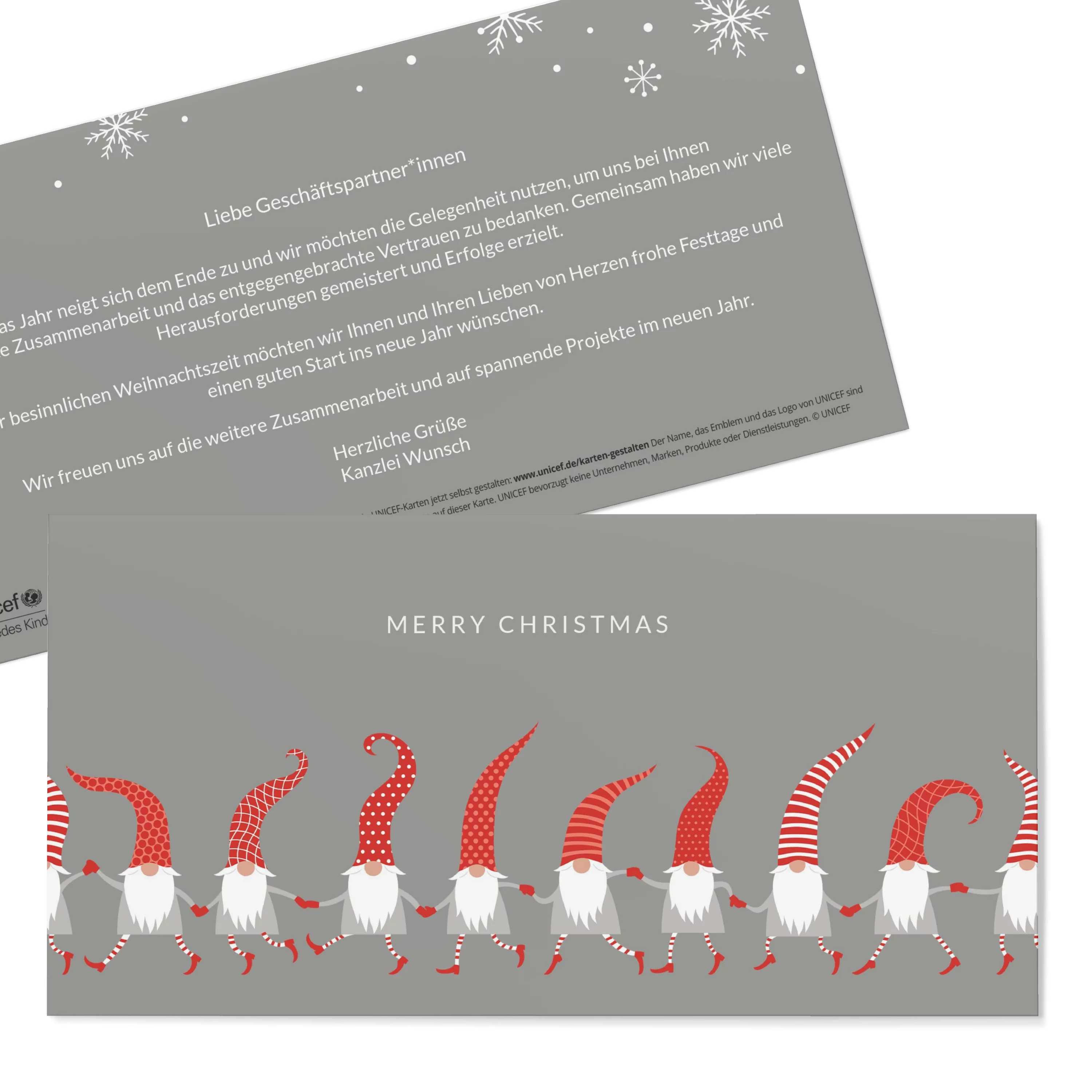 Lustige Weihnachtswesen
