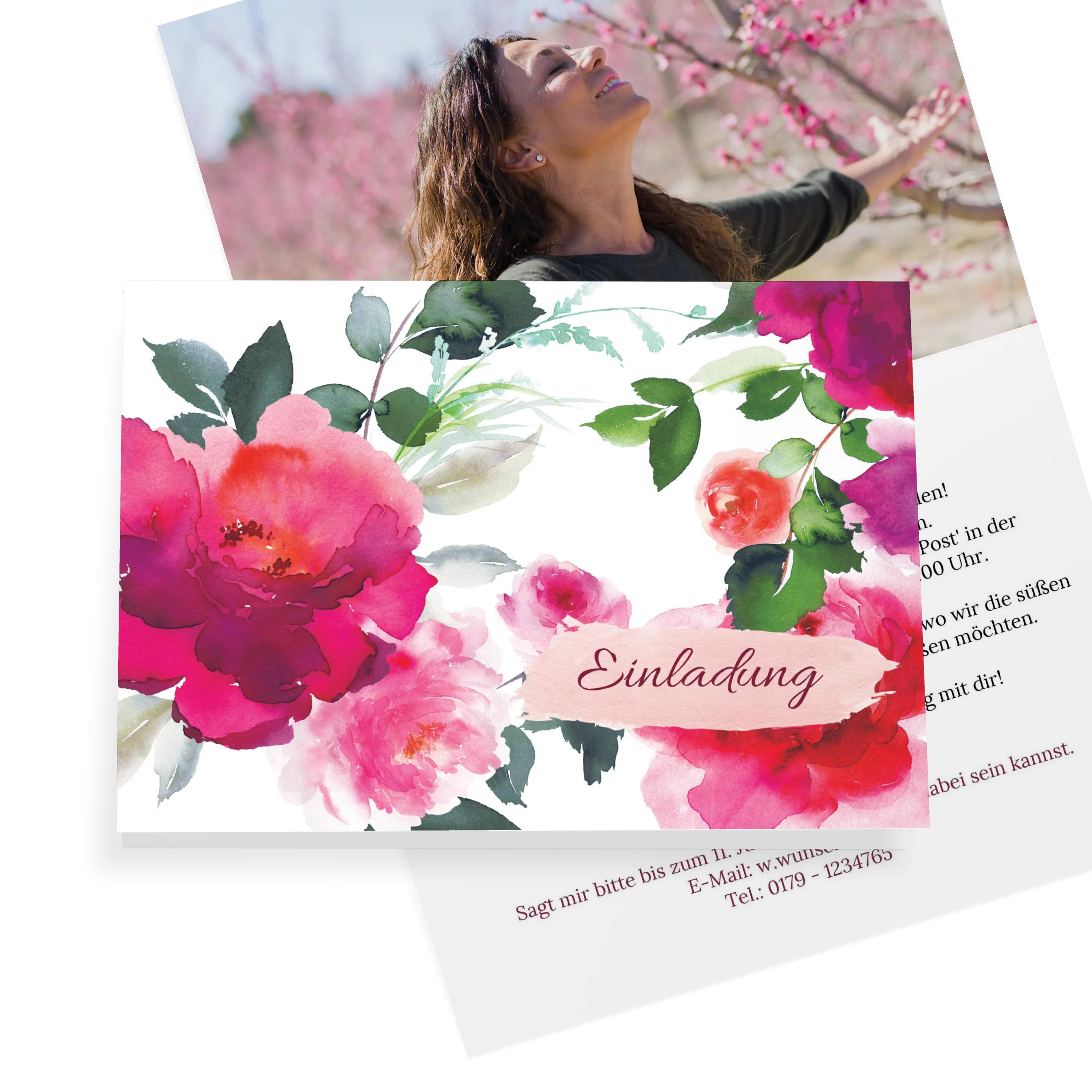 Pinke Blumen