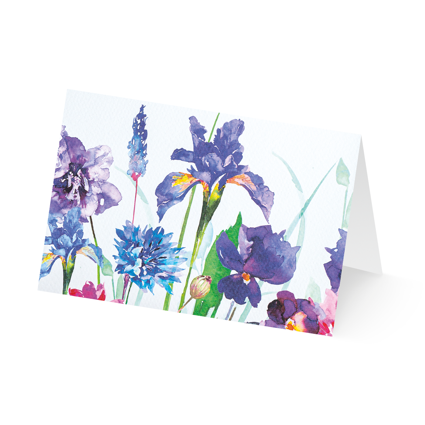 Grußkarte „Florale Aquarelle“ kaufen im UNICEF Grußkartenshop. Bild 3