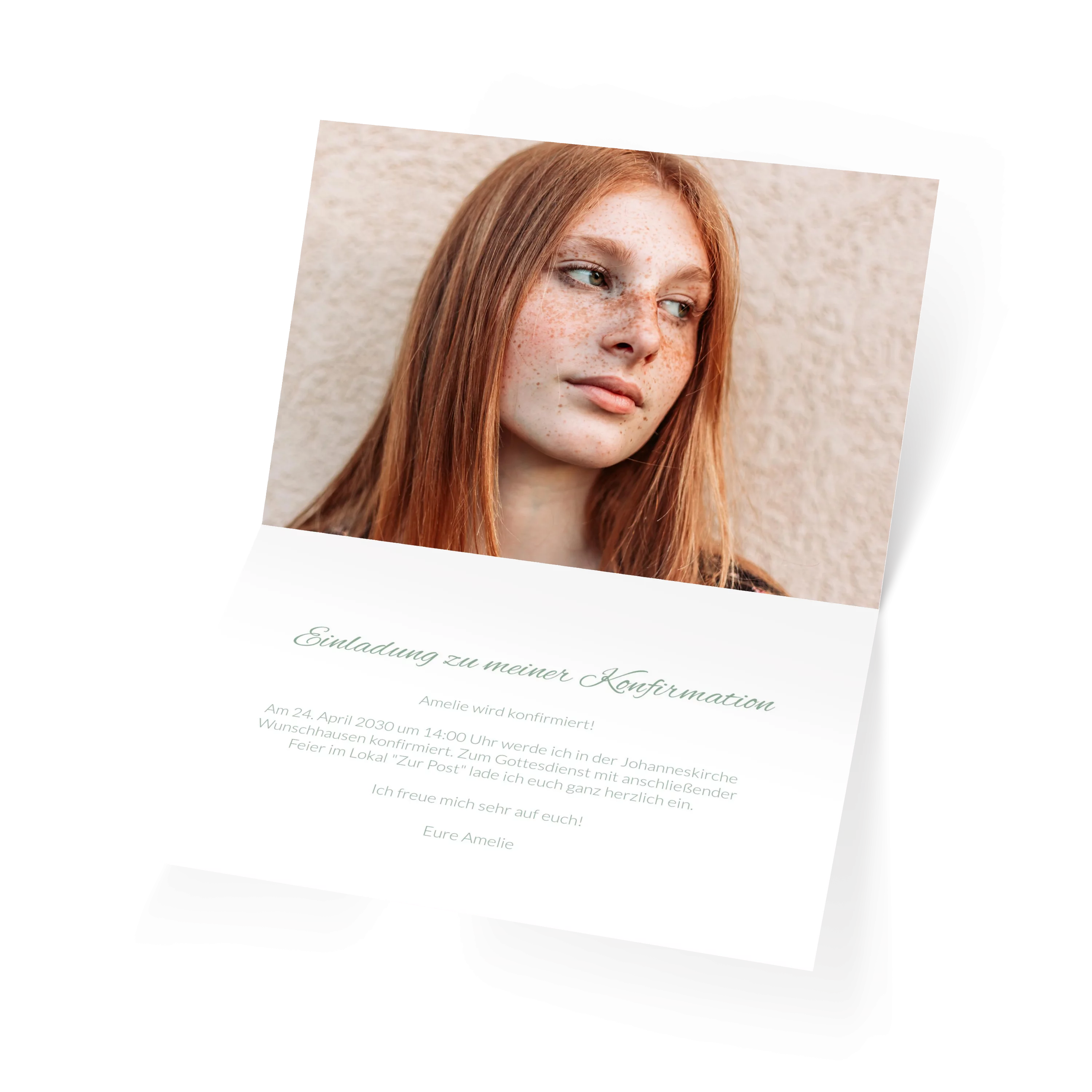 Zartes Band Einladung