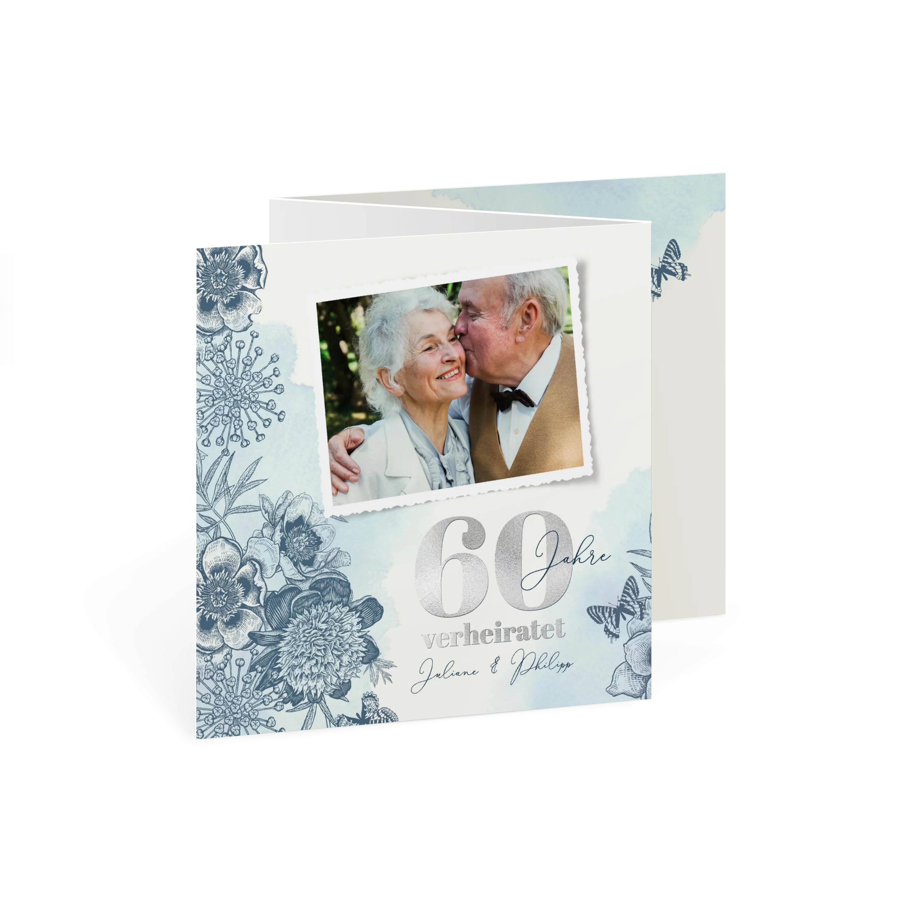 Florale Liebe Diamanthochzeit