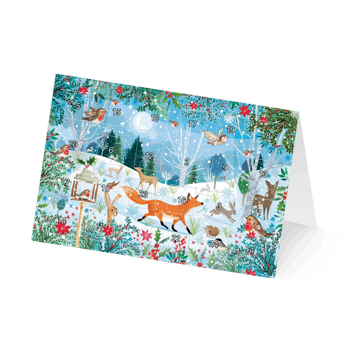Adv.-kalenderkarten Wintertiere