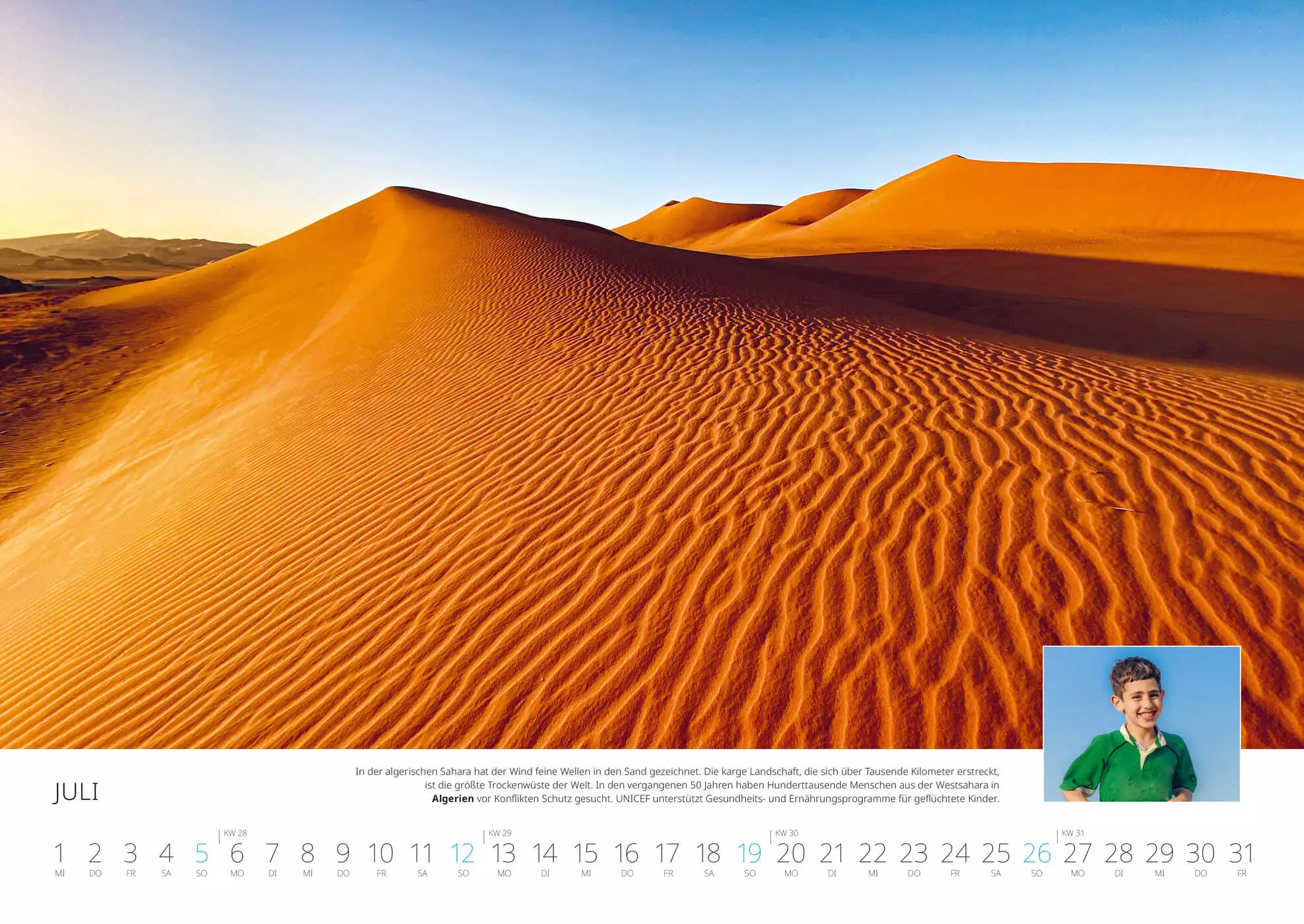 UNICEF-Kalender 2026