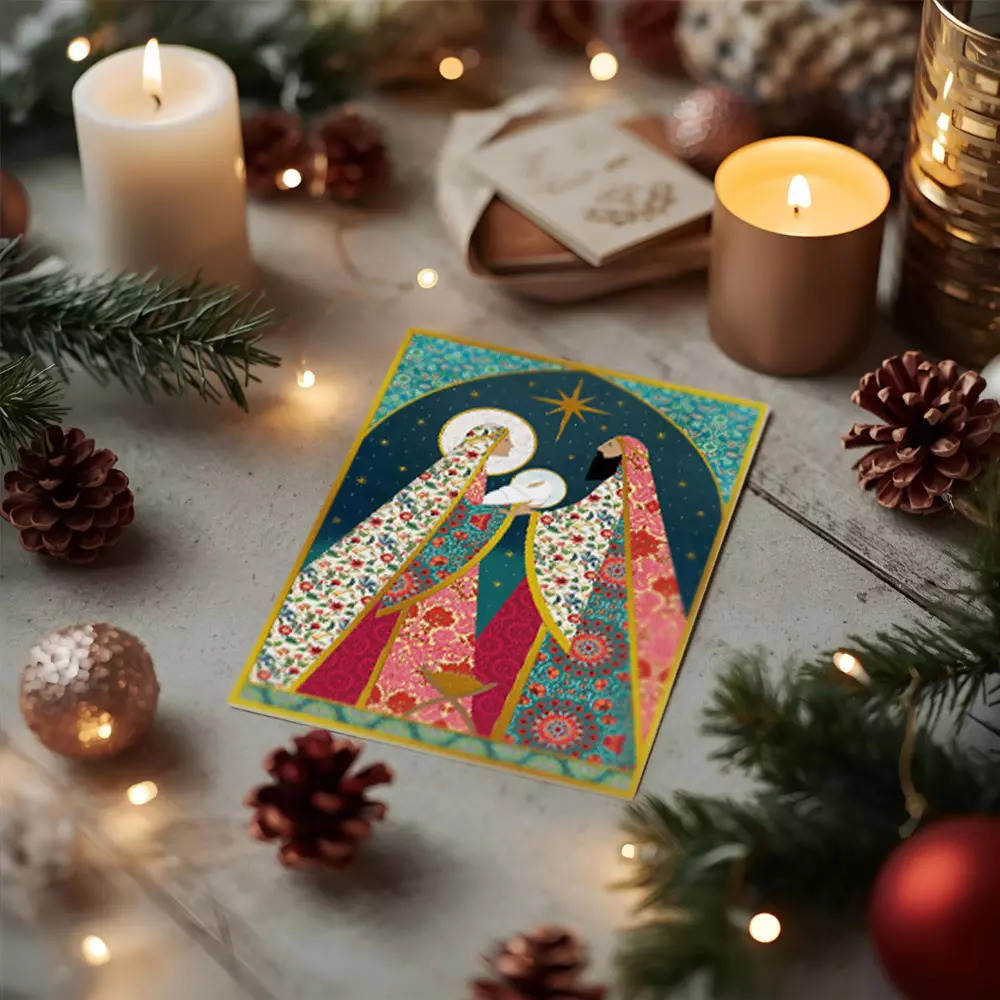Fenster der Weihnachtsgeschichte