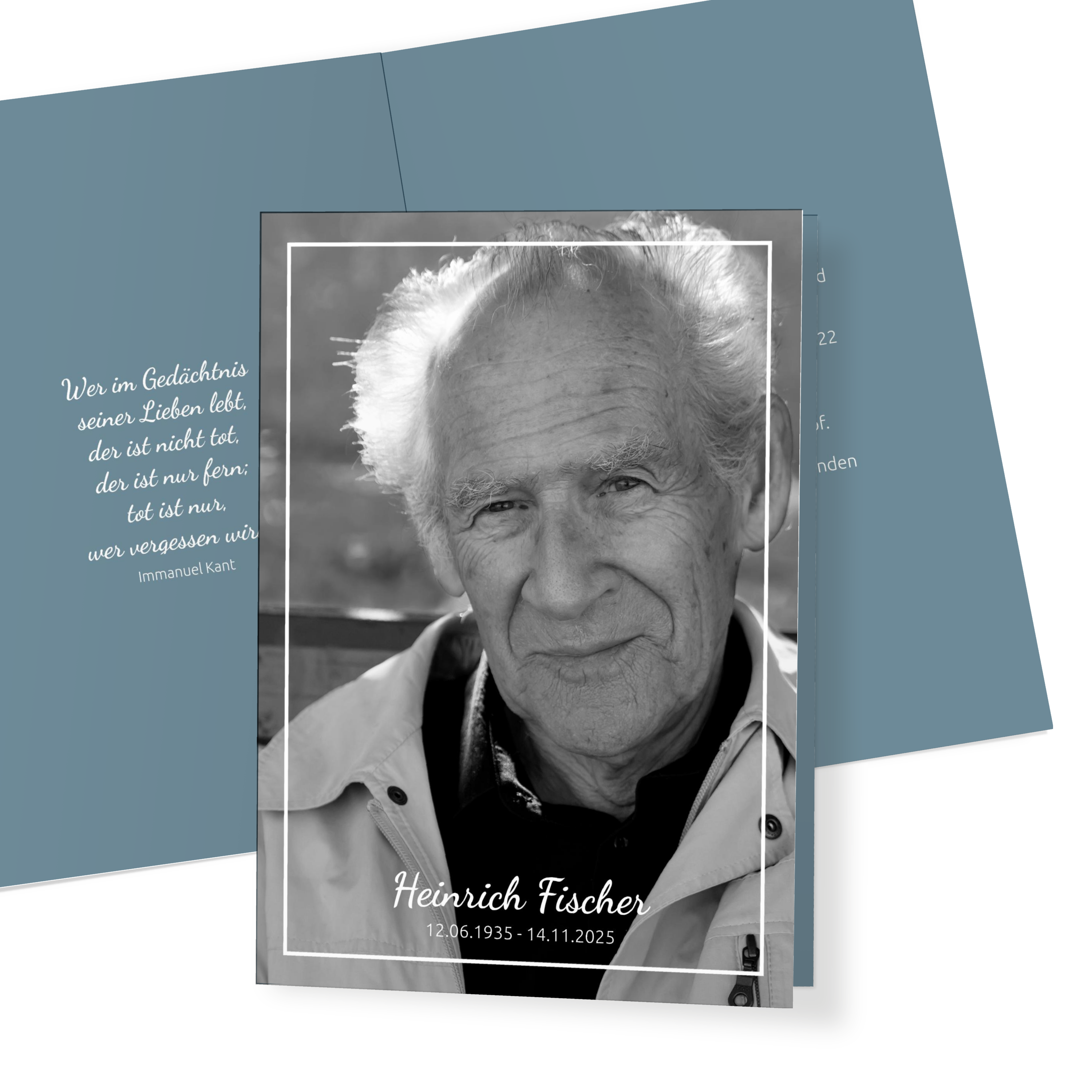 Fotografie Blau