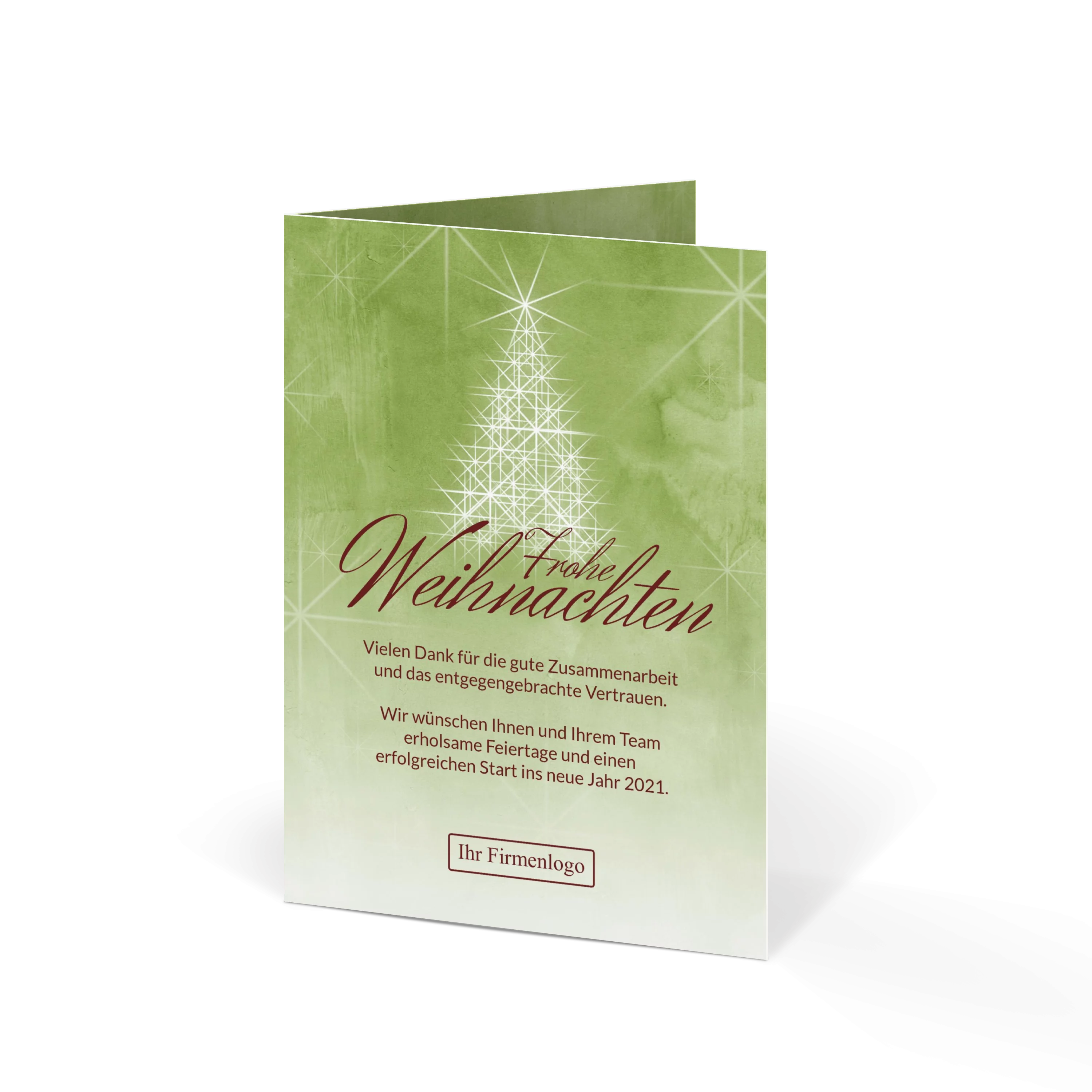 Weihnachtsbaum Glitzer