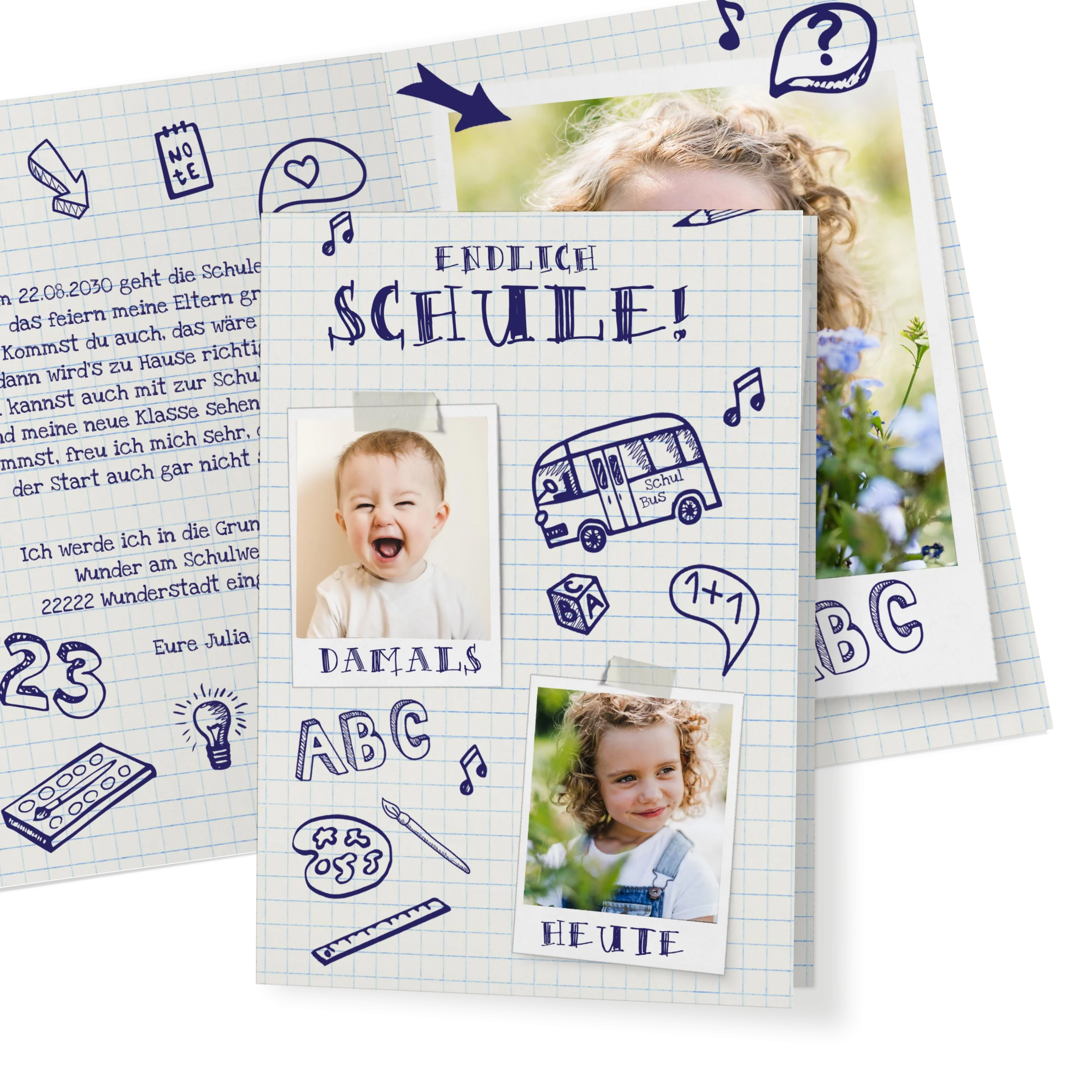 Schule Notizblock