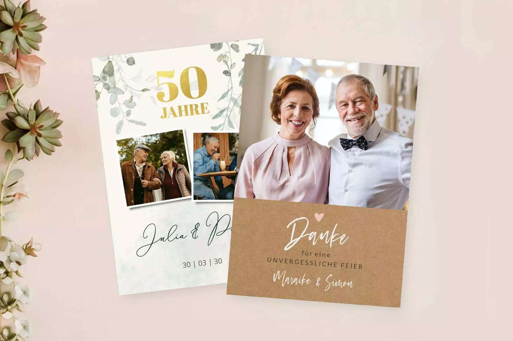 Karten zum Hochzeitstag
