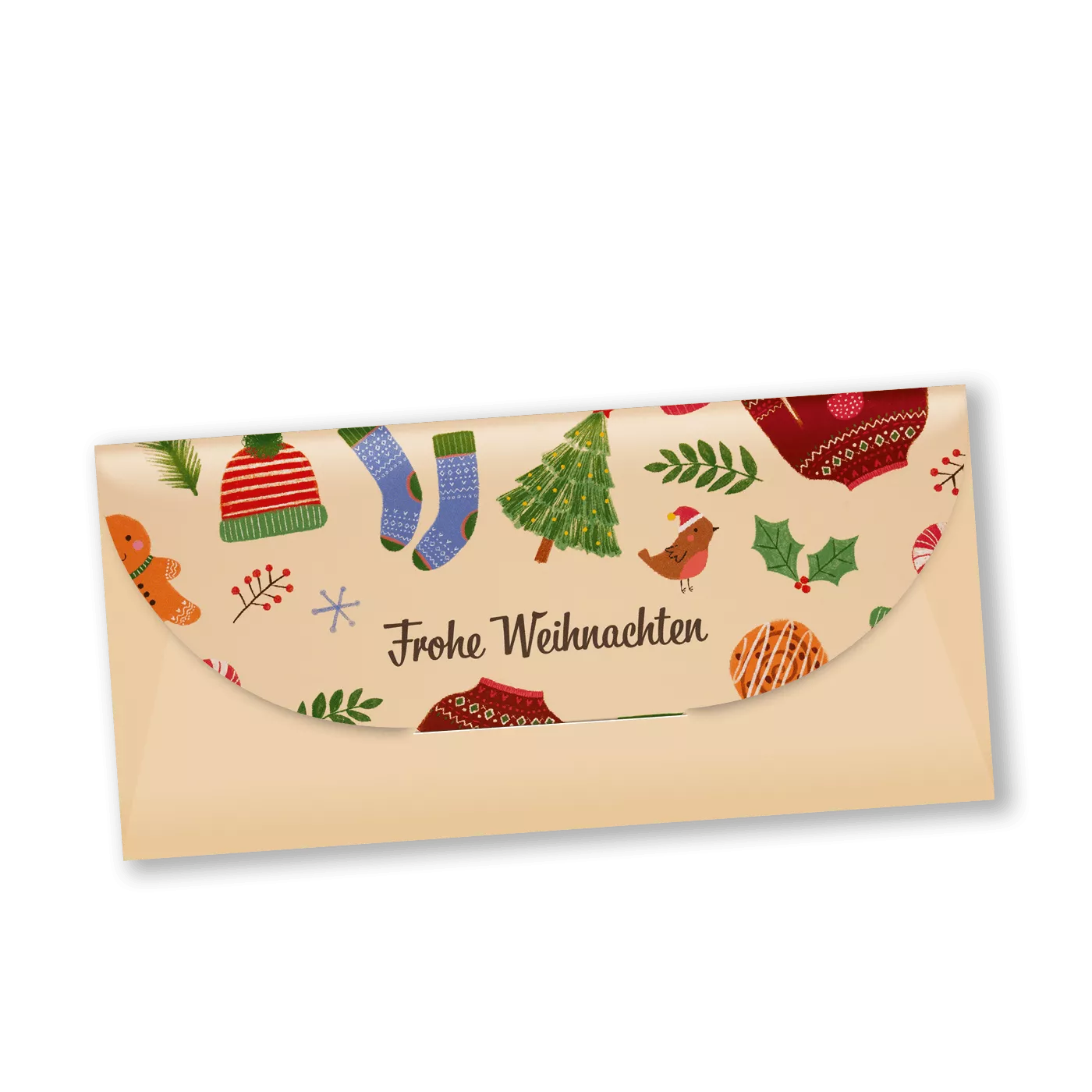Geschenkumschläge Weihnachtsdeko
