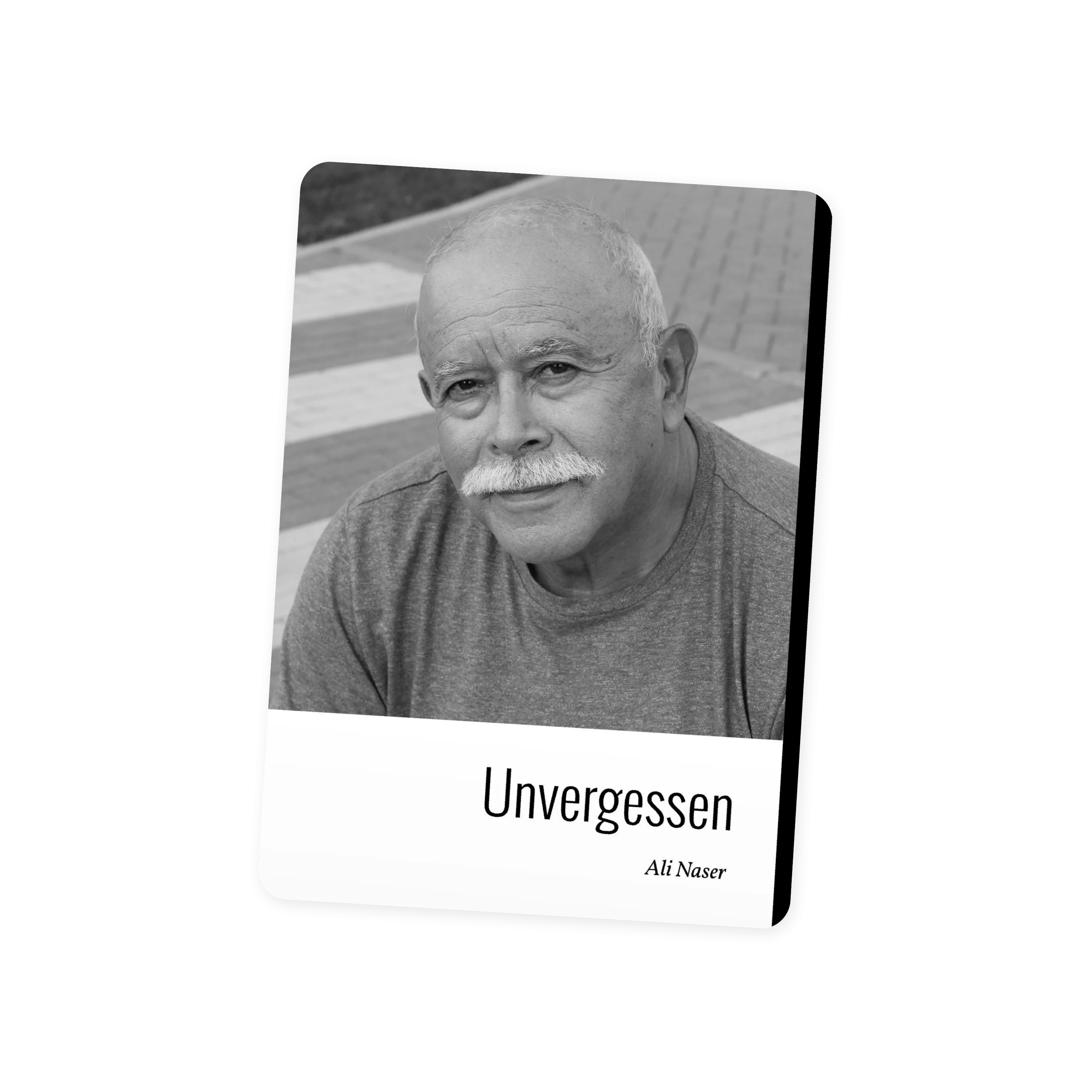 Unvergessen Sterbebild
