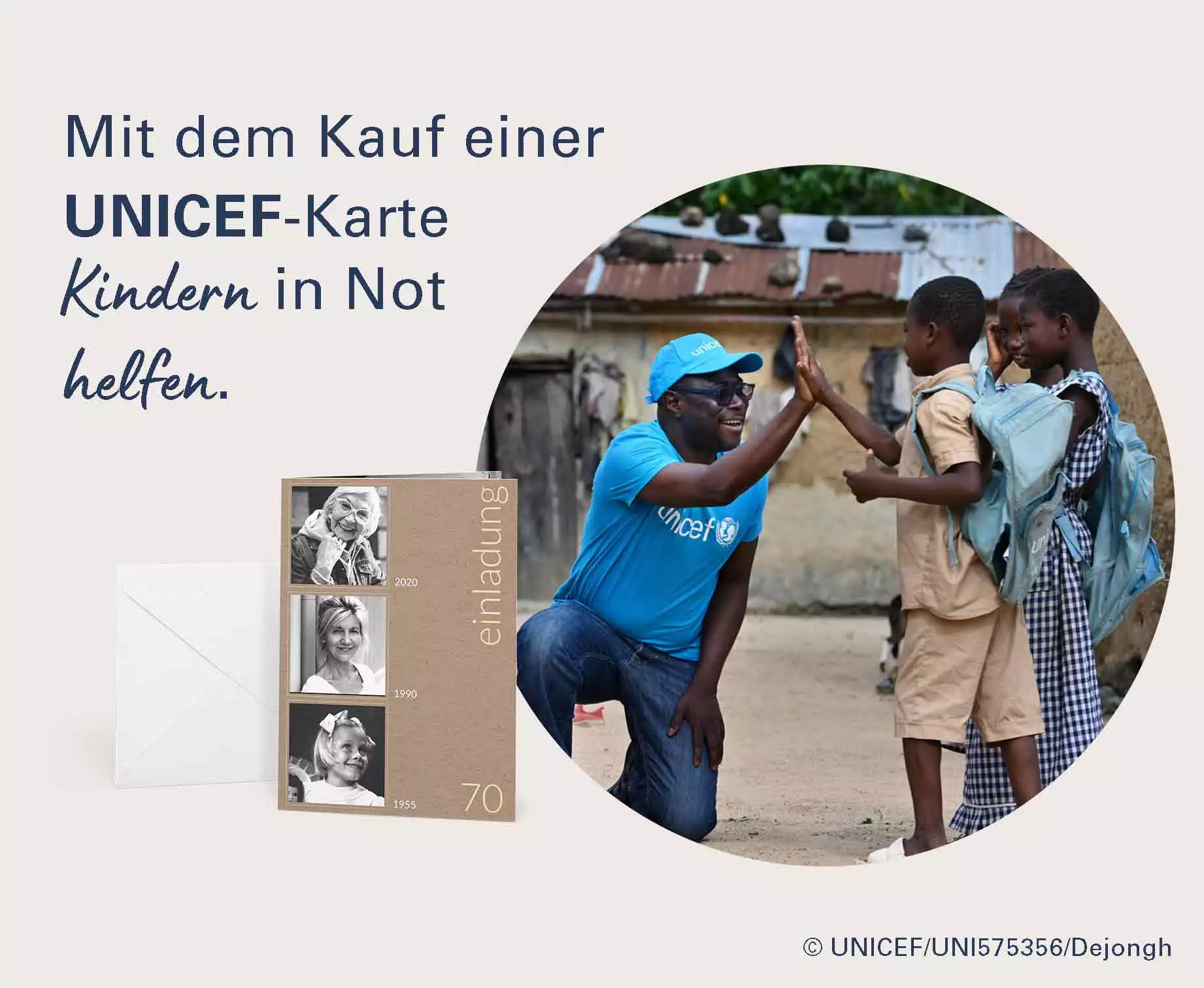 unicef-einladungskarten-siebzigster-geburtstag-selbst-gestalten-kindern-in-not-helfen