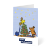 Weihnachtskarte „Weihnachten mit der Maus“ kaufen im UNICEF Grußkartenshop. Bild 1