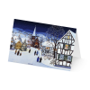 Weihnachtskarte „Verschneite Adventszeit“ kaufen im UNICEF Grußkartenshop. Bild 4
