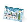 Weihnachtskarte „Verschneite Weihnachtszeit“ kaufen im UNICEF Grußkartenshop. Bild 5