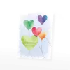 Grußkarte „Herzballon“ selbst gestalten im UNICEF Grußkartenshop. Bild 1