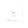 Grußkarte „Taufe Blumenkranz Einladung“ selbst gestalten im UNICEF Grußkartenshop. Bild 2