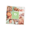 Grußkarte „Baby Füßchen“ selbst gestalten im UNICEF Grußkartenshop. Bild 1