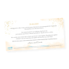 Grußkarte „Konfetti Love Goldhochzeit“ selbst gestalten im UNICEF Grußkartenshop. Bild 2