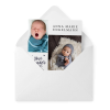 Grußkarte „Baby Wunder“ selbst gestalten im UNICEF Grußkartenshop. Bild 2