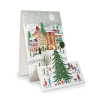 Weihnachtskarte „Winterliche Aufsteller“ kaufen im UNICEF Grußkartenshop. Bild 4