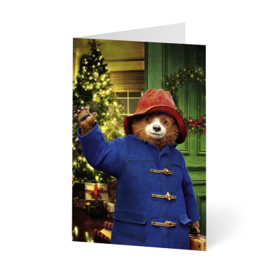 Weihnachtskarte „Paddington Bär“ kaufen im UNICEF Grußkartenshop. Bild 1