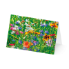 Grußkarte „Wildes Blumenmeer“ kaufen im UNICEF Grußkartenshop. Bild 1