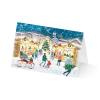 Weihnachtskarte „Weihnachten im Städtchen“ kaufen im UNICEF Grußkartenshop. Bild 1