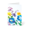 Grußkarte „Florale Aquarelle“ kaufen im UNICEF Grußkartenshop. Bild 1